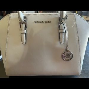 Michael Kors Optic White Satchel